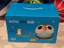 Amazon Echo Dot Kids Alexa Smart Speaker Teal Owl (5th Generation) NEW in Box - Parker - US