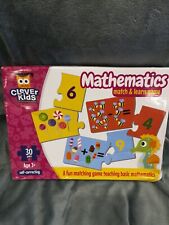 Clever Kids Math Match & Learn Game - Matching Game Educational 30 Pairs 3+ NEW - Omaha - US