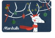 Marshalls Reindeer Antlers Decorated Christmas Gift Card No $ Value Collectible