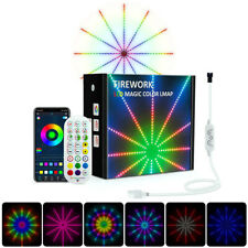 LED Firework Lights Strip Music Sound Sync Color Change Remote Control for wall - CN