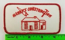 Vintage Harry's Construction Tools Carpenter Patch