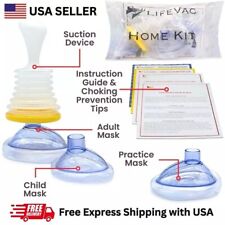 LifeVac Portable Home Kit - First Aid Anti-Choking Device For Adult and Children