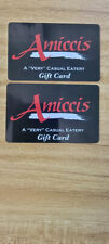 4 Amicci's of Little Italy Baltimore Gift Cards $50 each - Value $200