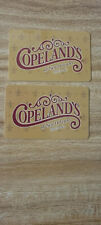 Copeland’s Of New Orleans Gift Cards - 2 cards $50 each Value $100