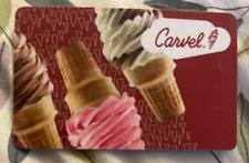 Carvel Ice Cream GIFT CARD Value $100