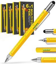 Stocking Stuffers Gifts for Men Dad-Multitool Pen Construction Tools, Pen Too...