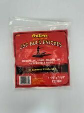 OUTERS CLEANING PATCHES BULK .240-.280 CAL 6 PACKS/250-PK 1500 TOTAL PATCHES!!