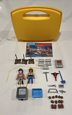 Playmobil #70528 Construction Site City Action Workers Tools Case