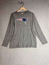 New England Patriots Long Sleeves T- Shirt Team Apparel Football Logo XL