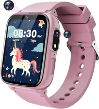 Kids Smart Watches Girls Toys Age 6-8, HD Touchscreen Dual Cameras Kids Watch fo - Denver - US