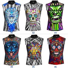 Sleeveless Cycling Vest Jersey Short Bicycle Bike Motocross MTB Shirt Clothing