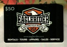 EAGLERIDER Motorcycle Rental ( 2007 ) Gift Card ( $0 - NO VALUE )