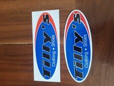 2 BRAND NEW TILLY'S CLOTHING AND SHOES STICKERS