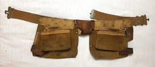 Leather Neck Atchison Leather Tool Apron Belt 427-TE Multi-Pocket Construction