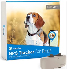 Tractive GPS Tracker & Health Monitoring for Dogs, Brown, Refurbished - Spanaway - US