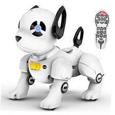 Remote Control Robot Dog Toy, Programmable Smart Interactive Robotic Black - Miami - US