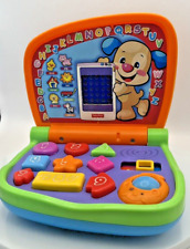 Fisher Price Laugh & Learn Smart Screen Laptop Mattel ABC 123 Spanish Working - Nashville - US