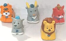 5 EUC VTech Go Go Smart Animals Wheels Farm Goat and Kid, Lion Cat Tiger Tested - Burleson - US