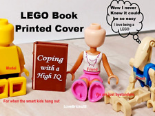 New LEGO Therapy Book THERAPIST School Counselor Gear Printed IQ Smarts Gifted - Joshua Tree - US