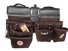 20-380 Sued Leather Tool Belt, Bag, Hammer Holder, Carpenter, Construction, F...