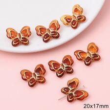 15pcs Butterfly Shape DIY Beaded Necklace Bracelet Earrings jewelry Accessories