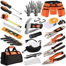 95 Pcs Kid Real Tool Set Boy Builder Small Real Hand Tools Kit Construction Lear