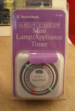 Radioshack 24 hour 2 on/2 off mini lamp/appliance timer - Sacramento - US