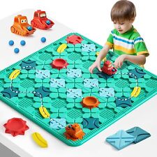 Logical Road Builder Games, STEM Family Board Game, Large Educational Smart Brai - US