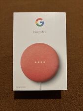 Google Home Mini Smart Assistant - Coral - Blue Island - US