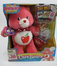 Care Bears Smart Heart Bear Magic Guessing Game 12 Battery Operated Plush Vtg - Tioga - US"