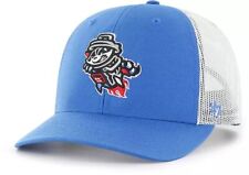 Rocket City Trash Pandas MILB Minor League Baseball 47 Brand Trucker- Light Blue