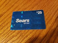 Sears vintage gift card ( zero balance )