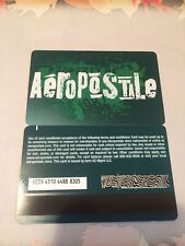 AEROPOSTALE Property of ... ( 2010 ) Foil Gift Card ( $0 ) V1