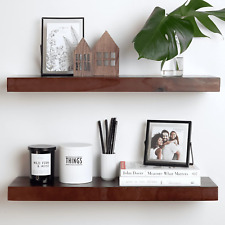 Rustic Farmhouse Floating Shelves, Bathroom Wooden Shelves for Wall Mounted, Thi - Toronto - Canada