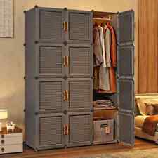 Wardrobe Furniture Organizer Rack Assemble Storage Cabinets Collapsible Locker - Toronto - Canada