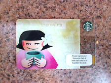 STARBUCKS Thailand 2011 Budha Girl Gift Card MINT US Seller