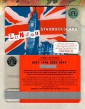 STARBUCKS ( UK ) London, Big Ben, Union Jack 2007 Gift Card ( $0 )