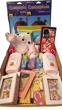 Baby Lot Of Mixed Items Toys Centerpiece Gnome And More Great For A Basket