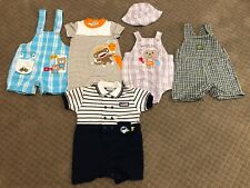 Lots of 6 Items Baby Boys Rompers Size 6-9 months