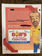 BOB'S DISCOUNT FURNITURE GIFT CARD $25. For In Store Or By Phone. No Online