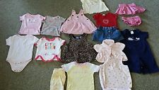 Baby Girls 3-6 Months 16 piece Clothing LOT Shirts, Jumpers, skirts, PJ'S, Nice