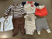 Newborn Baby Boy Carter’s Lot 7 Item Size NB Newborn