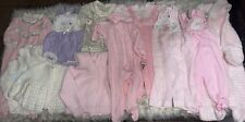 Vintage Baby girl clothes lot 9Months 12 Items