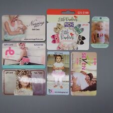 Expectant Mother - Baby Shower - Newborn - Assorted Gift Cards Lot Totaling $335