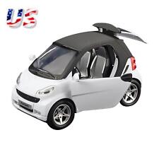 White 1:32 Pull-Back Model Car Metal Diecast Toy Vehicle Sound Light Kids Gift K - US