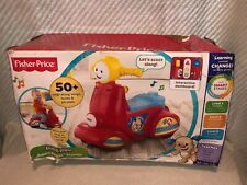 Fisher-Price Learn & Laugh Smart Stages Scooter Learning Content Changes w/Child - Durham - US