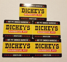 Lot of 5 - $20 Dickey's Barbecue Pit Gift Cards ($100 Total)