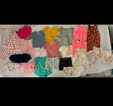 Baby Girls Clothes Bundle Various Sizes 0-12 Months Outfits 20+ Items