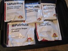 4Patriots Food Supply Kit Survival Emergency Oatmeal Mac Cheese Milk Dinner Lot