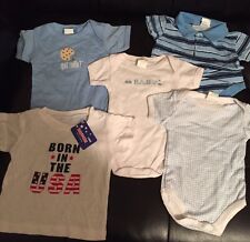 Newborn Baby Boy Infant Clothes Lot of 5 items- 0-3 M To 6-12 M
